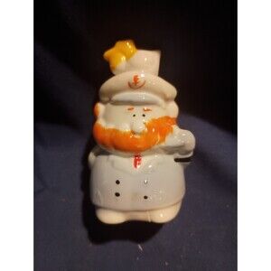 VINTAGE ceramic SAILOR Navy Man bell - almost 4" tall